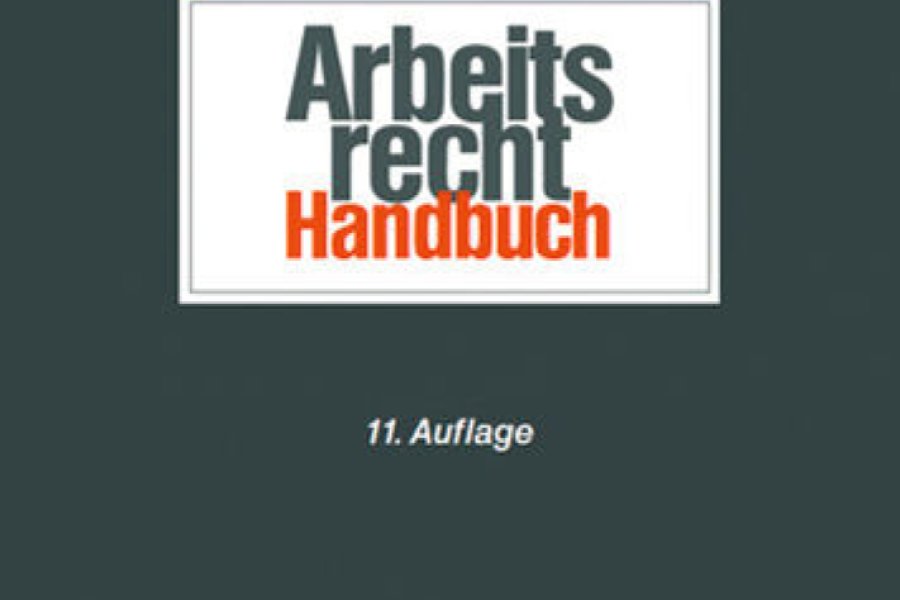 Cover „Arbeitsrecht Handbuch“ Bild: Verlag Dr. Otto Schmidt