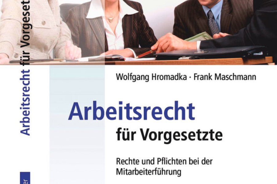 Cover „Arbeitsrechts-Handbuch und Arbeitsrechtliches Formular- und Verfahrenshandbuch“ Bild: dtv Verlagsgesellschaft