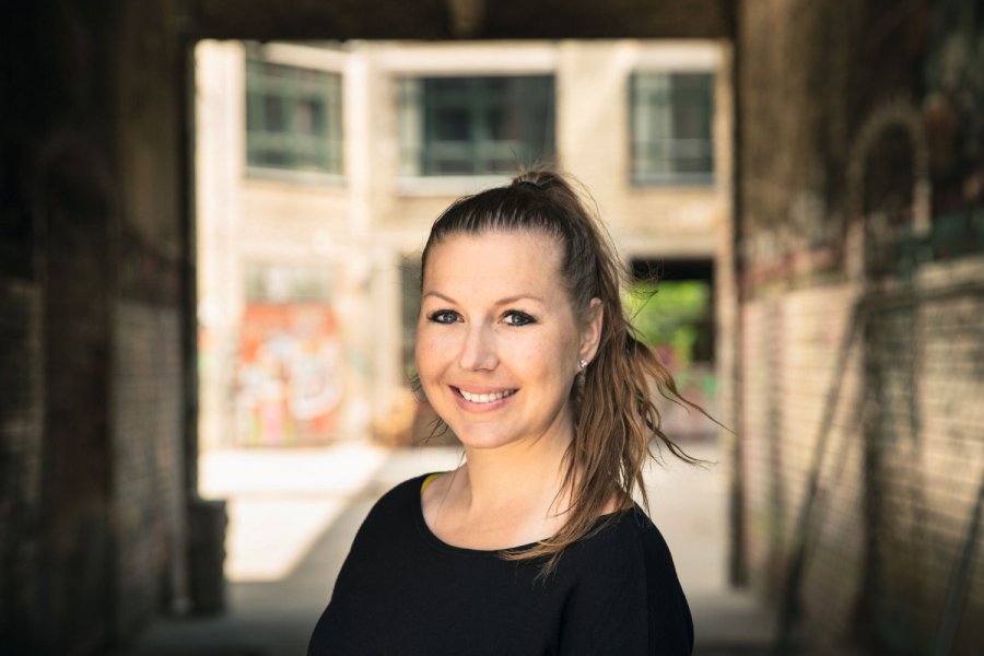 Martha Dudzinski, Geschäftsführende Gesellschafterin der gemeinnützigen SWANS Initiative, die sich für einen kompetenzorientierten Arbeitsmarkt einsetzt Bild: Mina Esfandiari