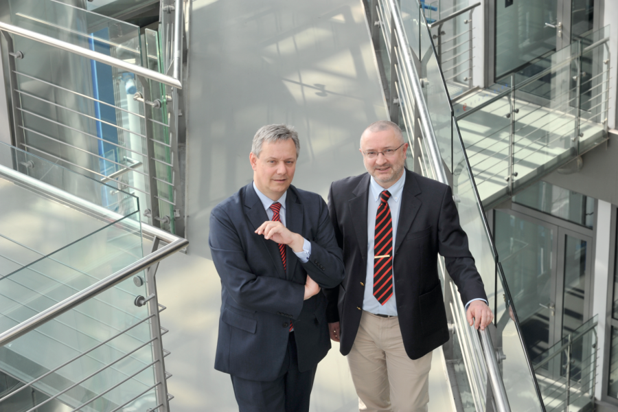 Prof. Dr. Rupert Felder und Alexander R. Zumkeller; Bild: BVAU