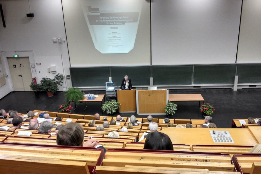 Antrittsvorlesung an der Universität Bielefeld
