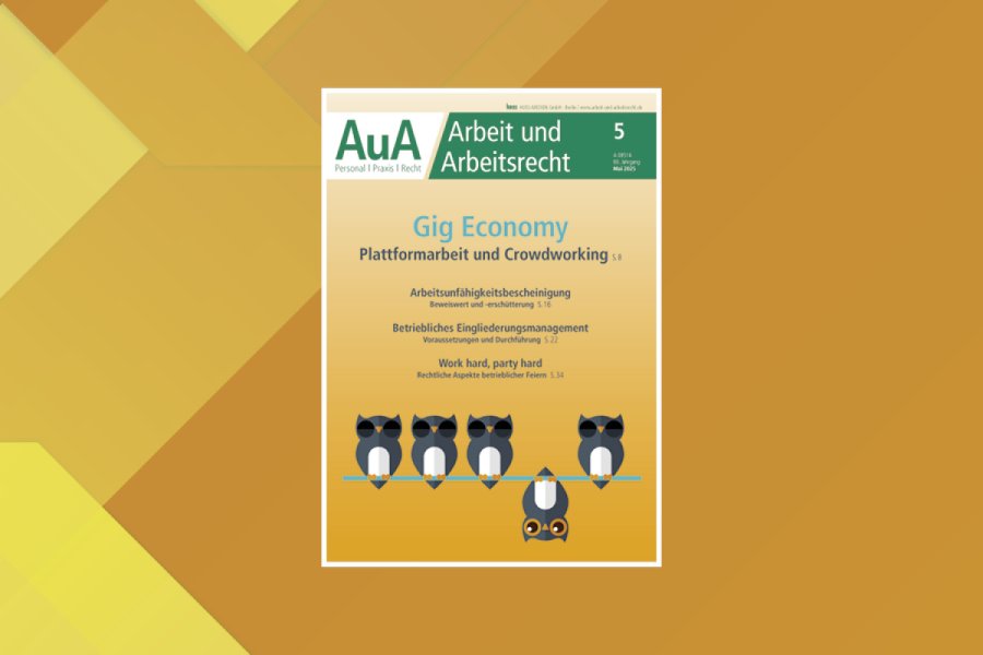 Titelabbildung der AuA-Ausgabe 5/2025