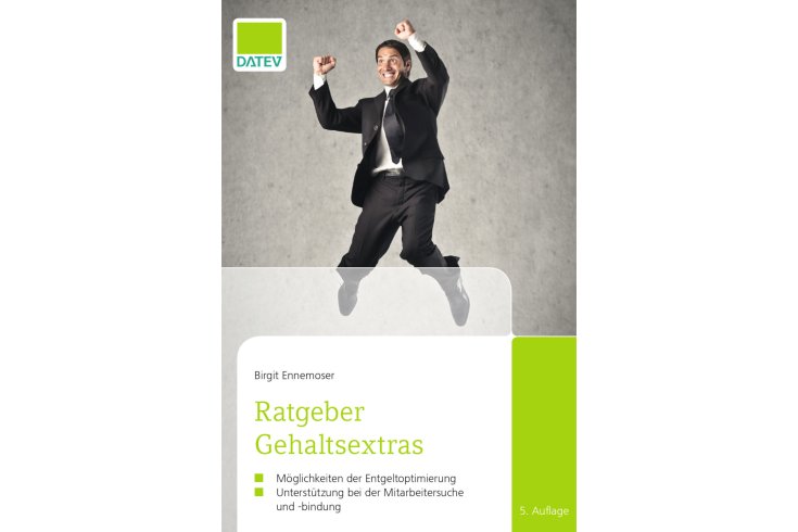 Cover „Ratgeber Gehaltsextras“ Bild: Datev eG