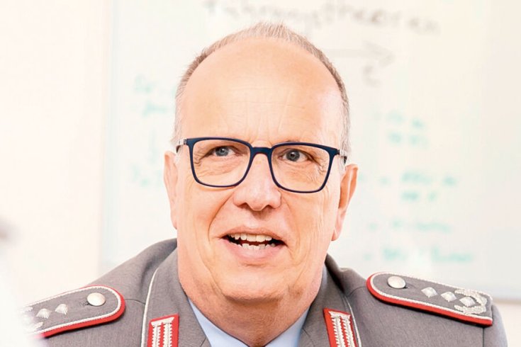 Oberst i.G. Reiner Just leitet die Fakultät Management an der Führungsakademie der Bundeswehr Bild: Bundeswehr